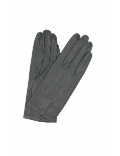 Woman Classic Nappa leather gloves 2bt unlined Dark Green