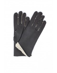 женщина Artik Sheepskin gloves with hand stitching Black