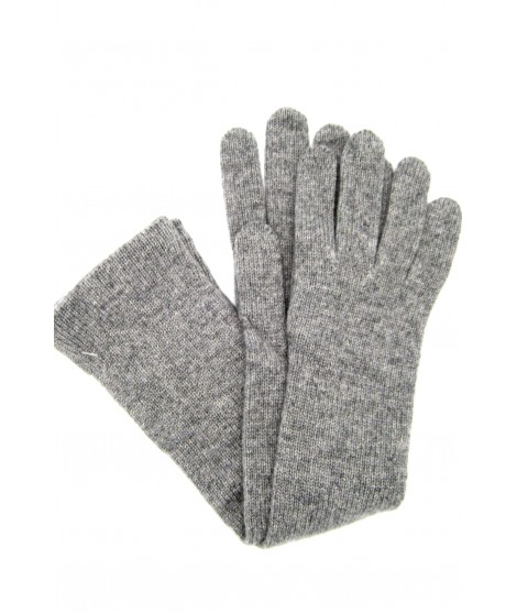 женщина Casual 100%cashmere gloves 10bt Light Grey Sermoneta