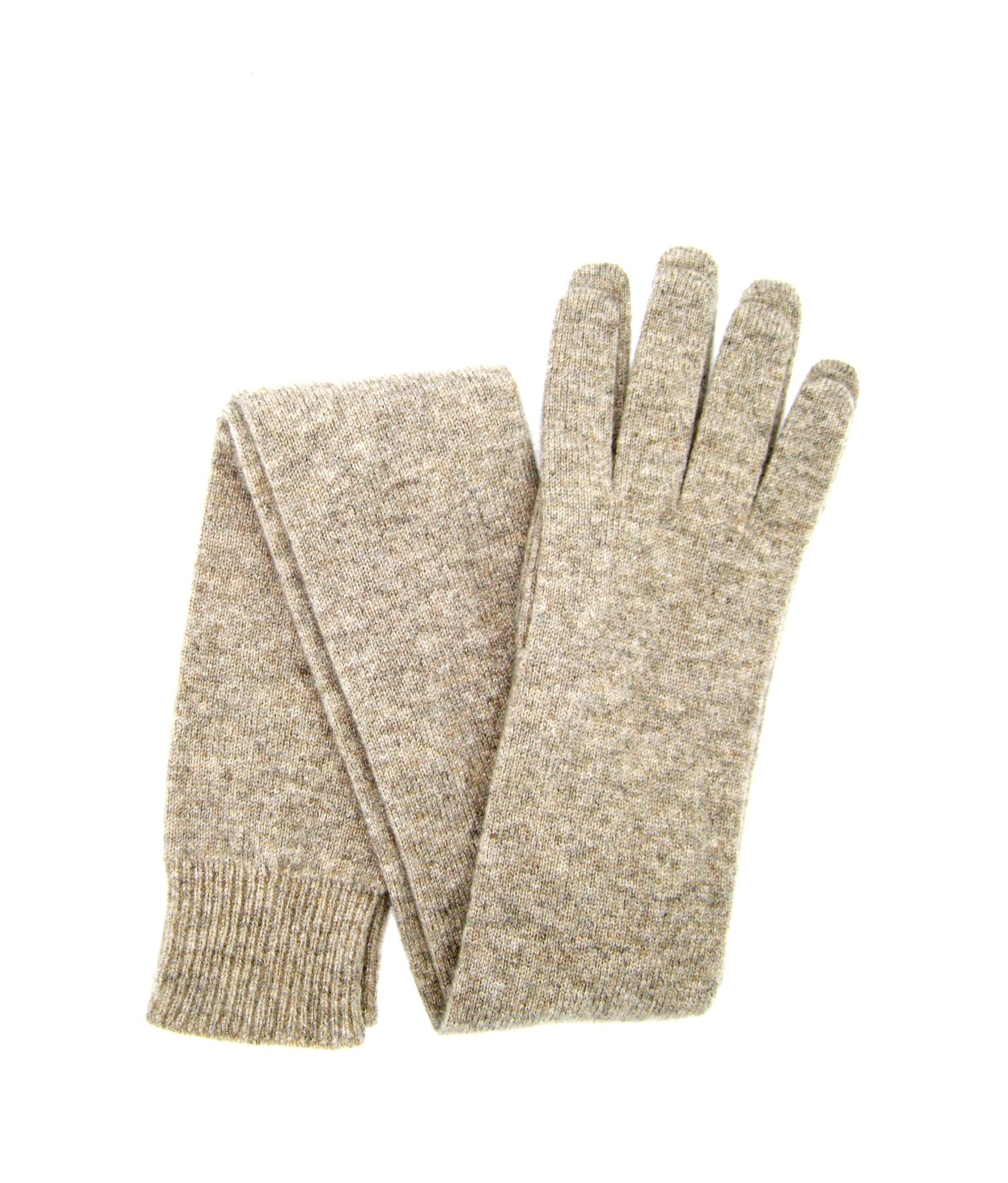 женщина Casual 100%cashmere gloves 16bt Beige/Taupe Sermoneta