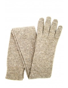 женщина Casual 100%cashmere gloves 16bt Beige/Taupe Sermoneta