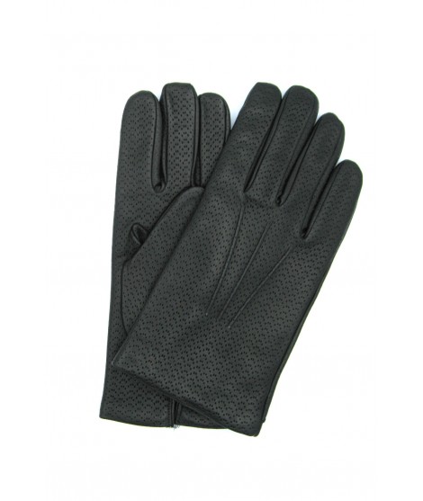 мужчина Easy Going Nappa leather gloves 2bt,cashmere lined Dark