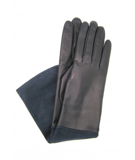женщина Fashion Gloves in Nappa and Suede Nappa 8bt cashmere