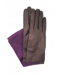 Woman Fashion Gloves in Nappa and Suede Nappa 8bt cashmere