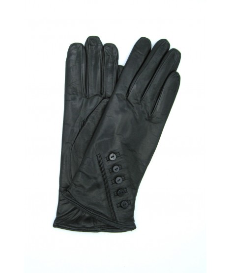 женщина Fashion Nappa leather gloves 2bt cashmere lined with