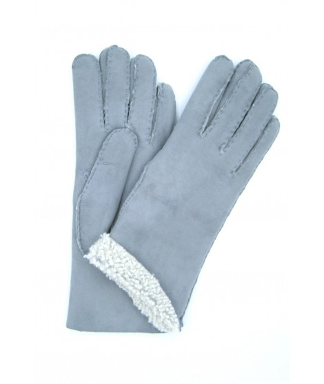 женщина Artik Sheepskin gloves with hand stitching Pearl Grey