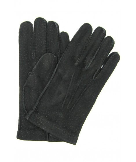 Uomo Classic Unlined Carpincho leather gloves, Hand Stitching