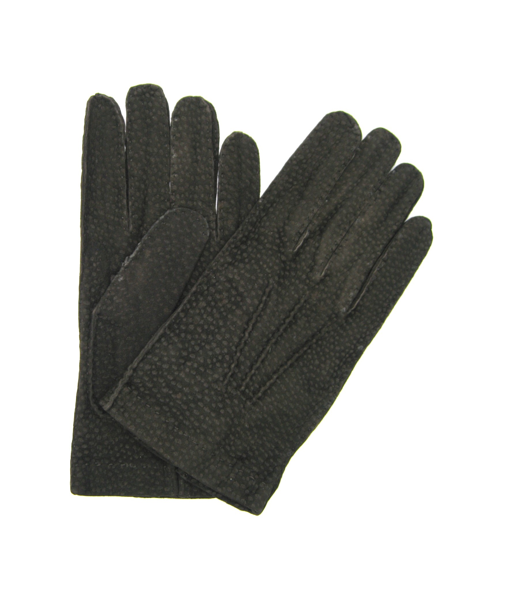 Uomo Classic Ungefütterte Carpincho-leder handschuhe handgenäht