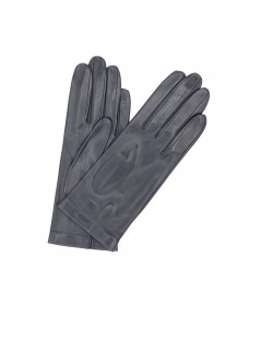 Damen Classic Nappa leder Handschuhe gefütterter Seide Navy