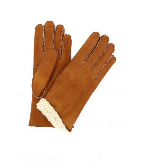 женщина Artik Sheepskin gloves with hand stitching Tan