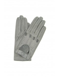 женщина Driver Driving gloves in Nappa Leather Pearl Grey