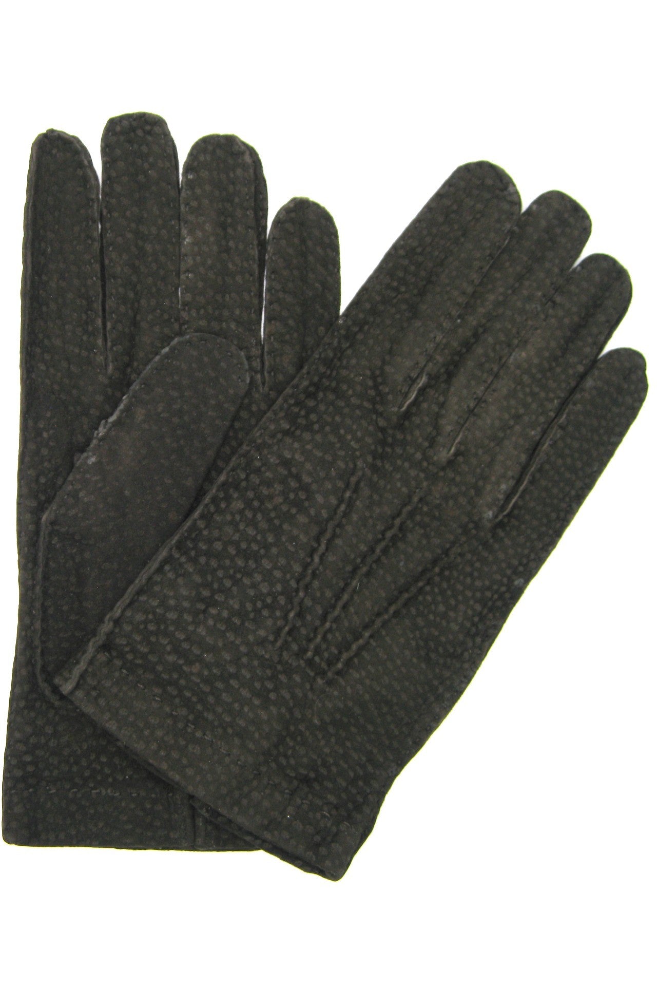 Guanto in Carpinchos sfoderato cucito a mano - T.Moro