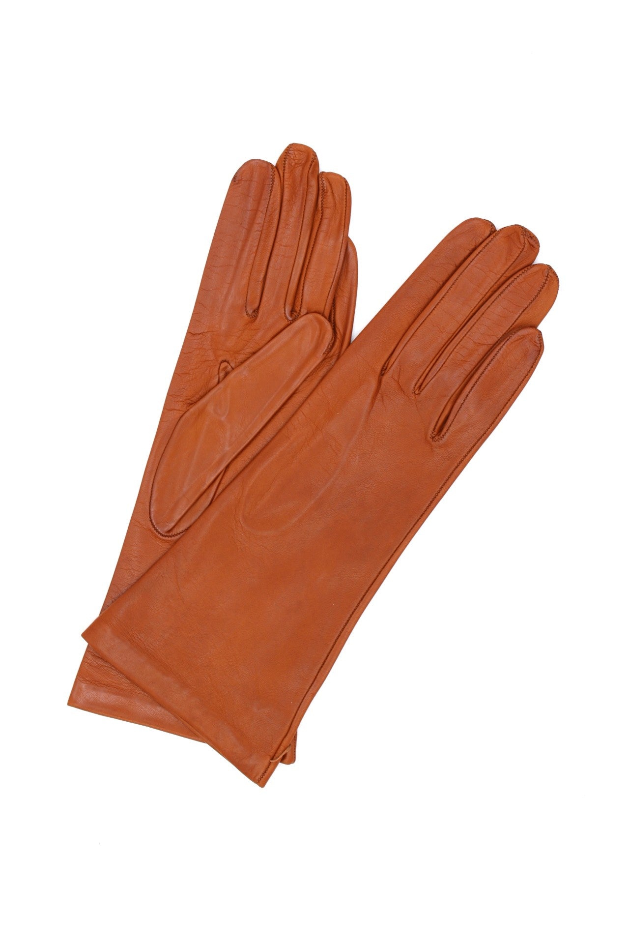 Guanto Nappa foderato seta - Tan