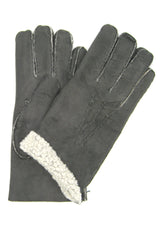 Schaffellhandschuh - Grau