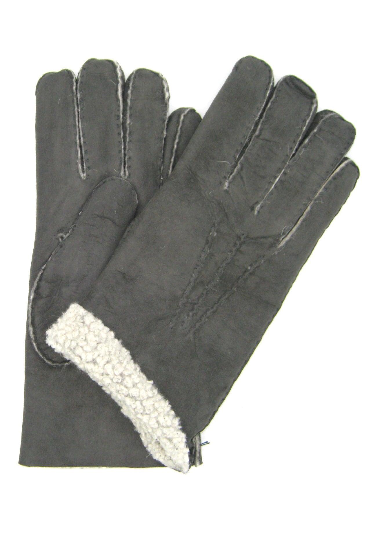 Guanto in pelle di montone - Grigio