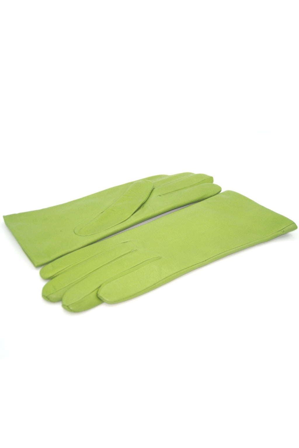 Guanto Nappa foderato cashmere - Verde Pistacchio