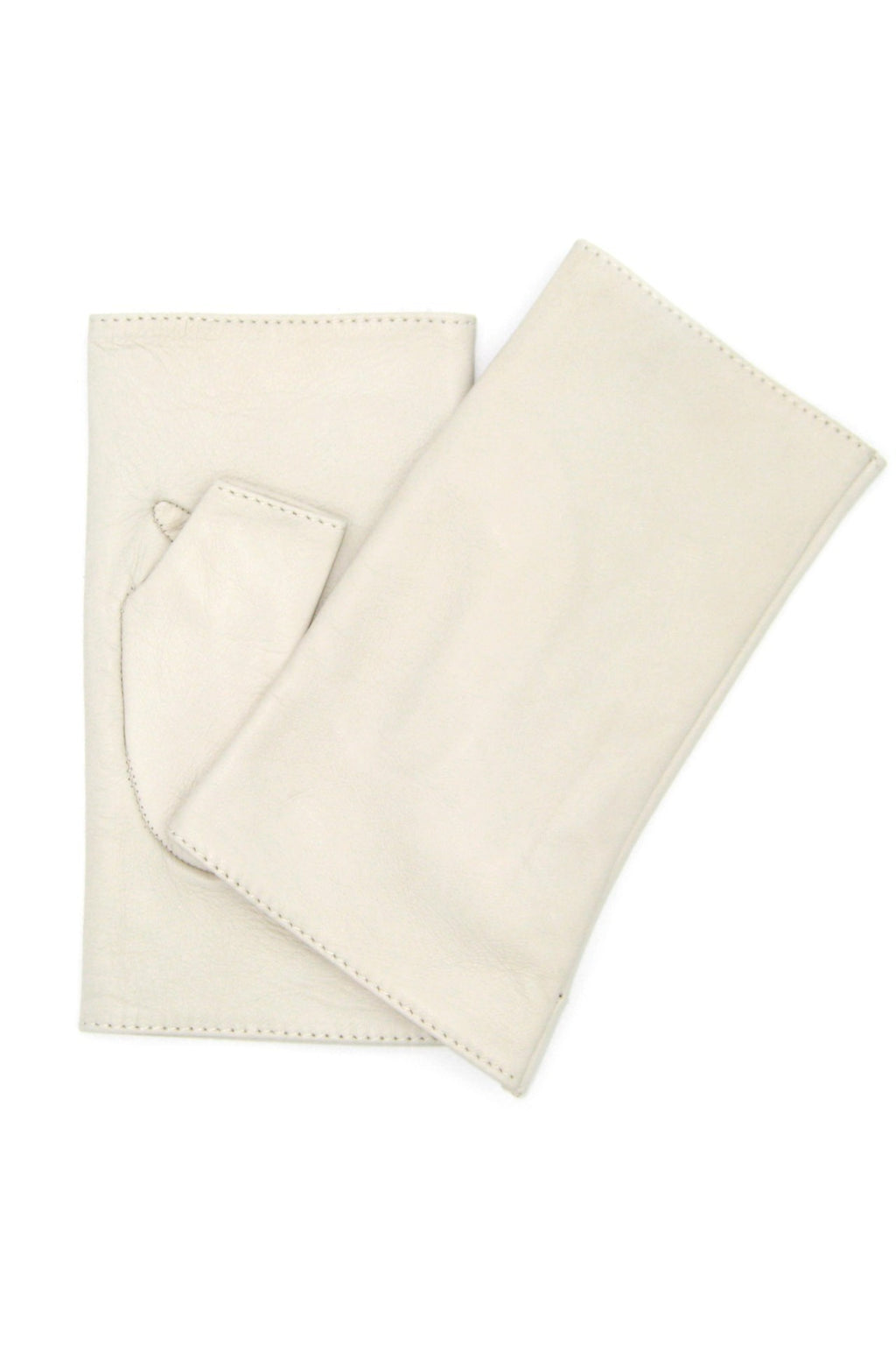 2bt Nappalederhülle mit Seidenfutter - Creme