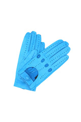 Ungefütterter Vollfinger-Fahrerhandschuh - Türkis