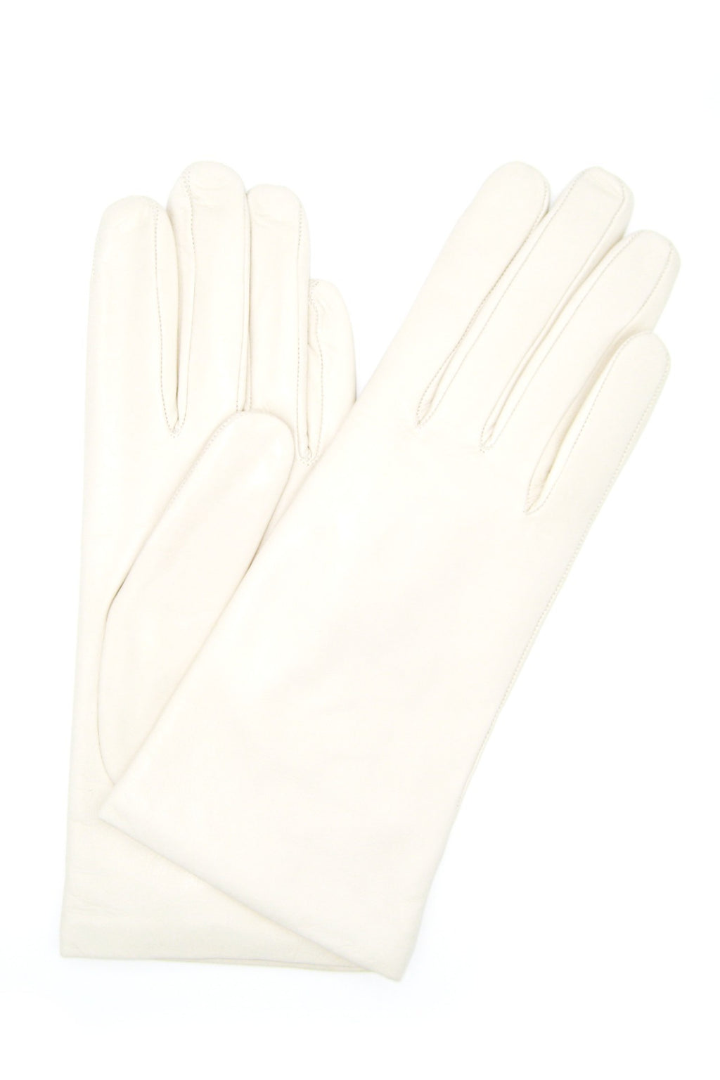 Nappahandschuh mit Kaschmirfutter - Creme