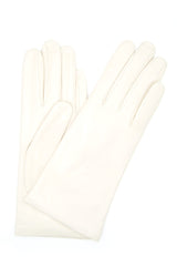 Nappahandschuh mit Kaschmirfutter - Creme