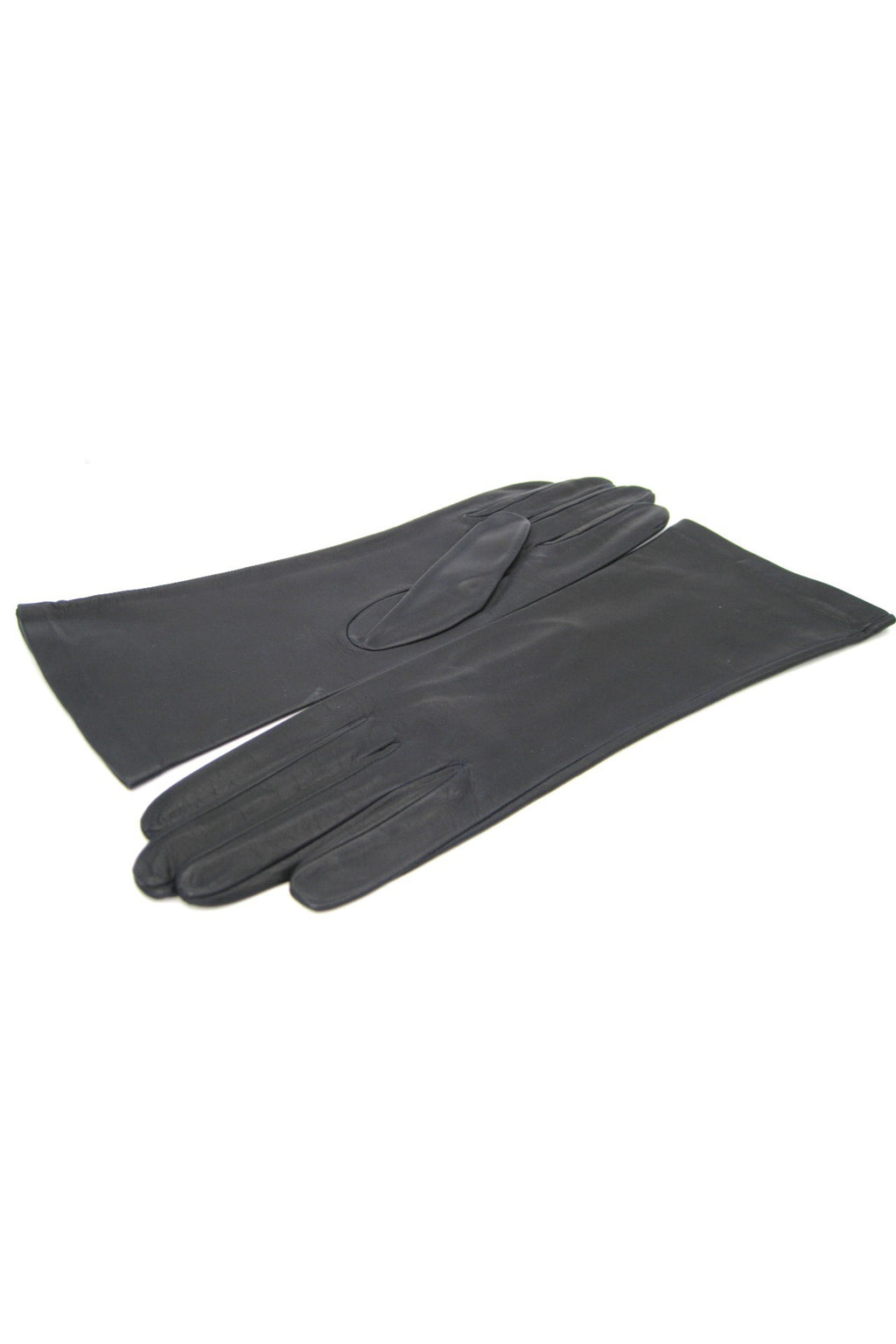 Guanto Nappa foderato seta - Navy