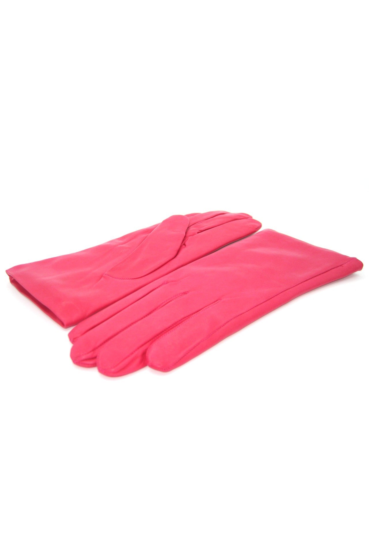 Guanto Nappa foderato cashmere - Fuxia