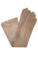Langer Nappahandschuh mit Seidenfutter - Toupe