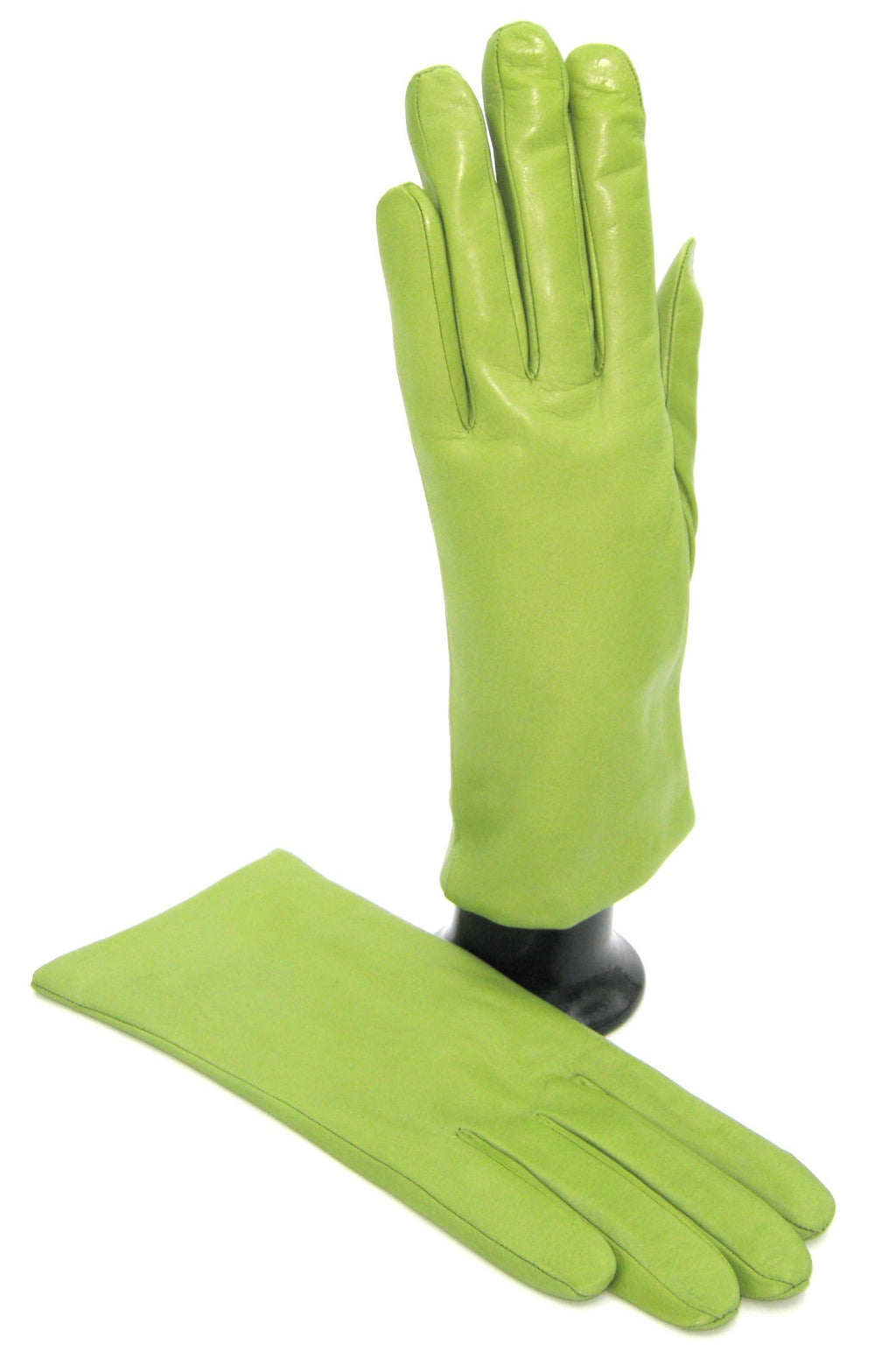 Guanto Nappa foderato cashmere - Verde Pistacchio