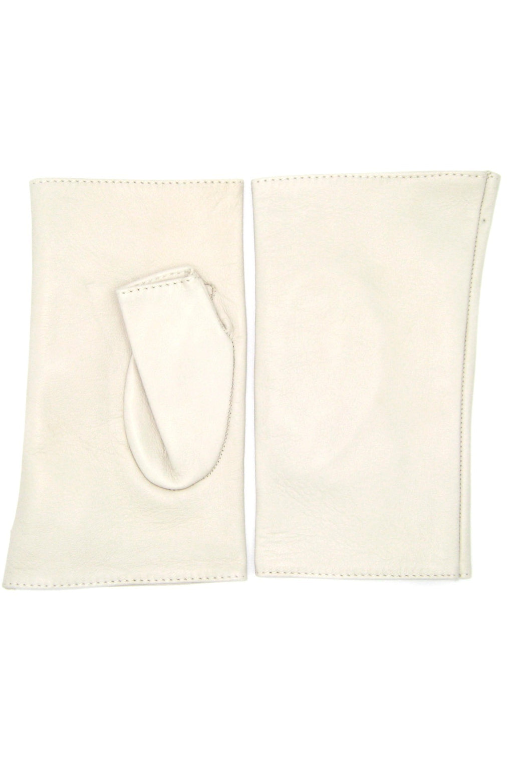 2bt Nappalederhülle mit Seidenfutter - Creme
