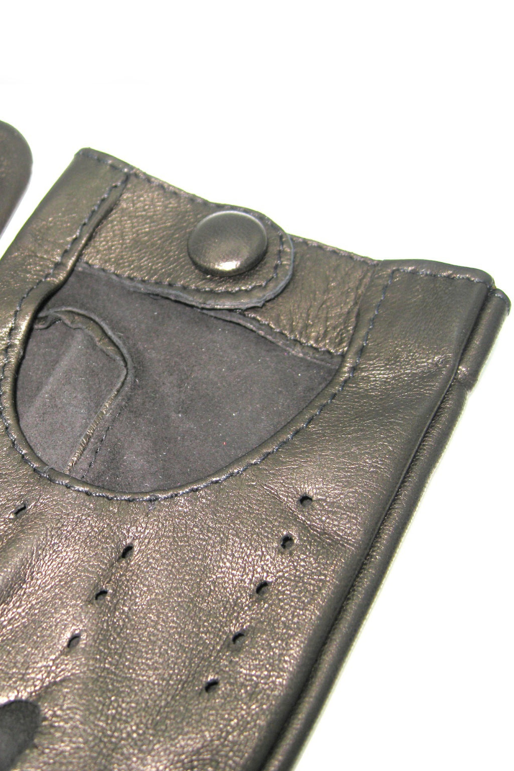 Guanto Guida sfoderato dita intere - Nero