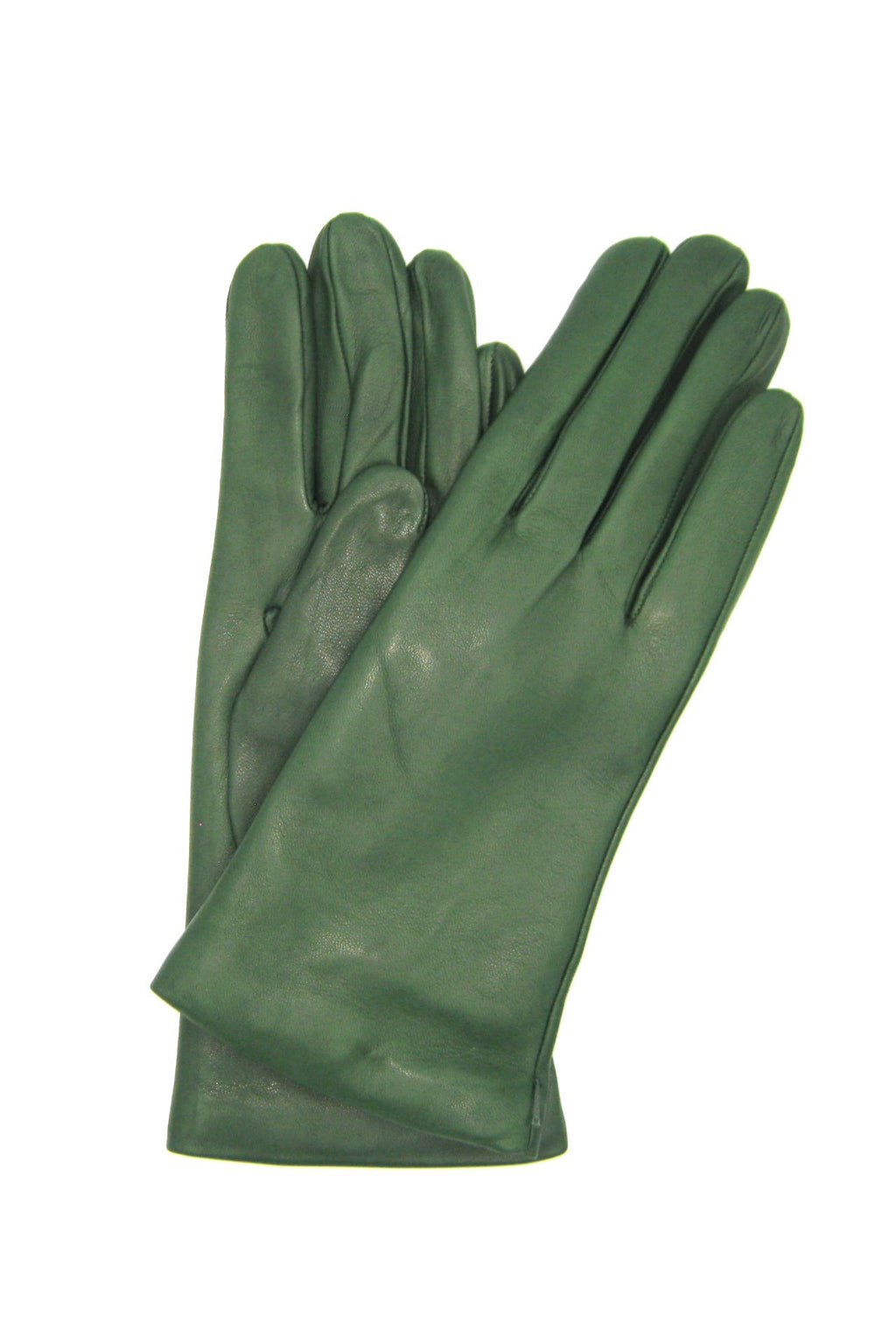 Guanto Nappa foderato cashmere - Verde scuro