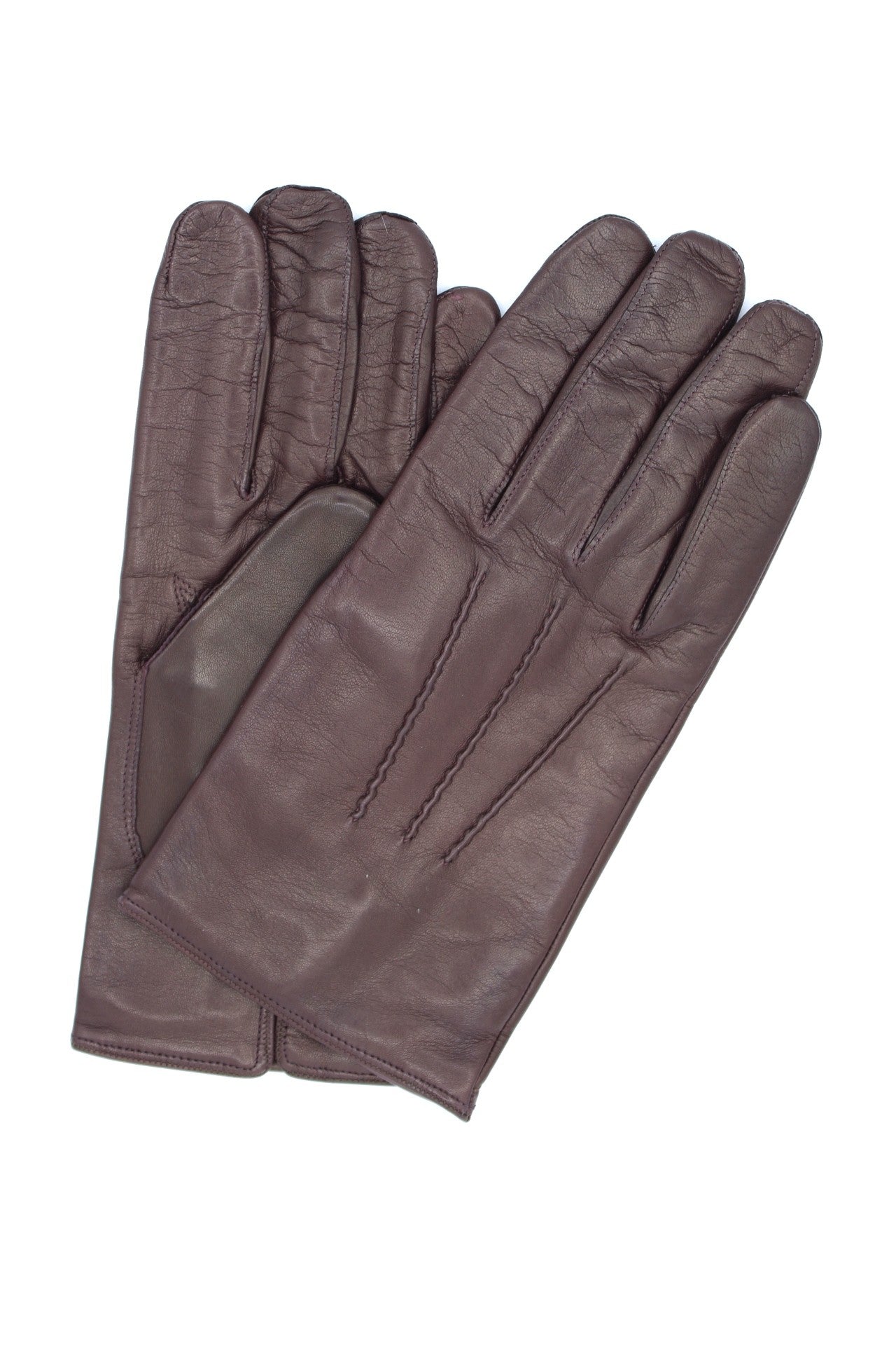 Guanto Nappa foderato cashmere - Bordeaux