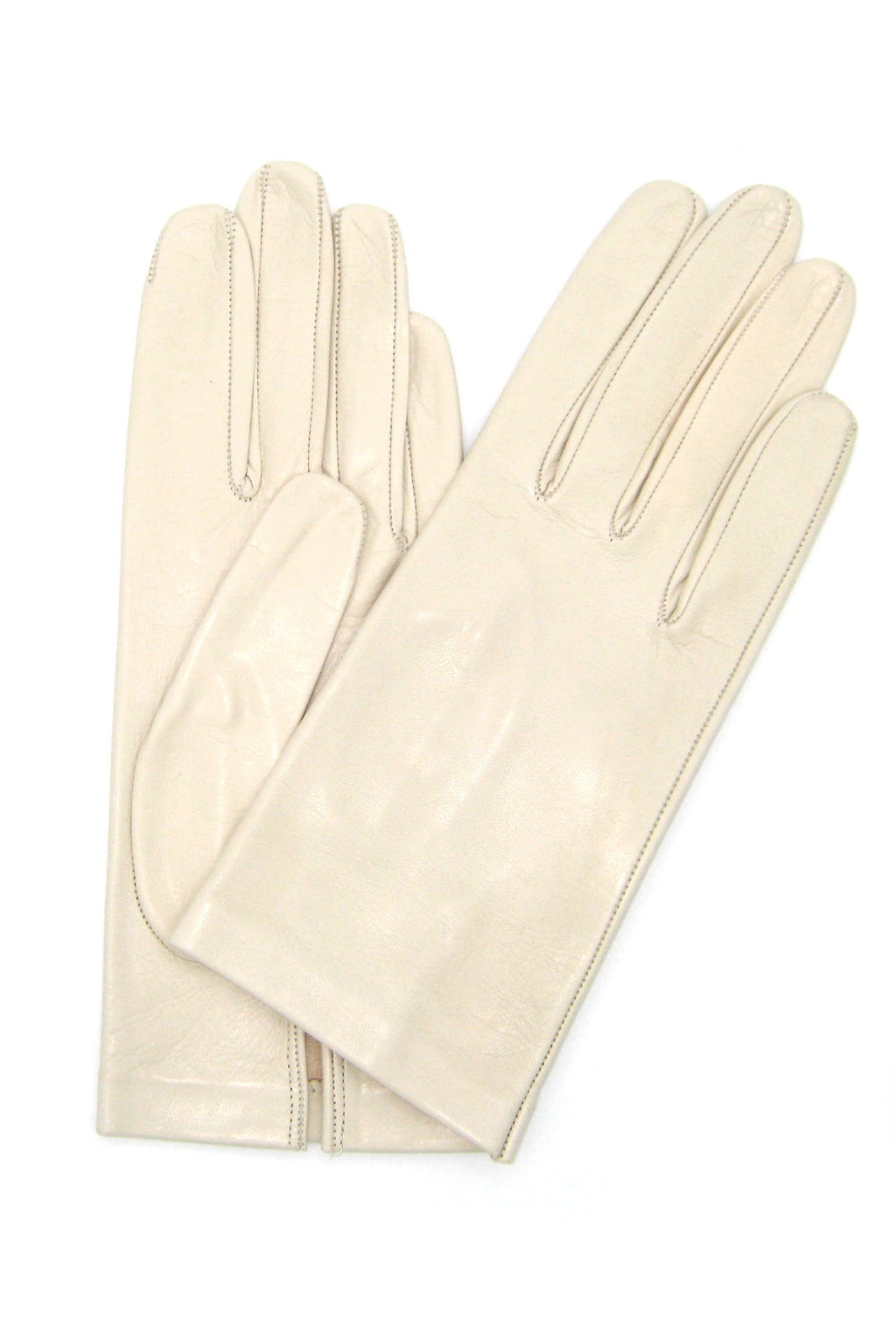 Guanto Nappa fodera seta - Panna