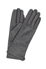 Guanto nappa foderato cashmere 4 bt - Navy