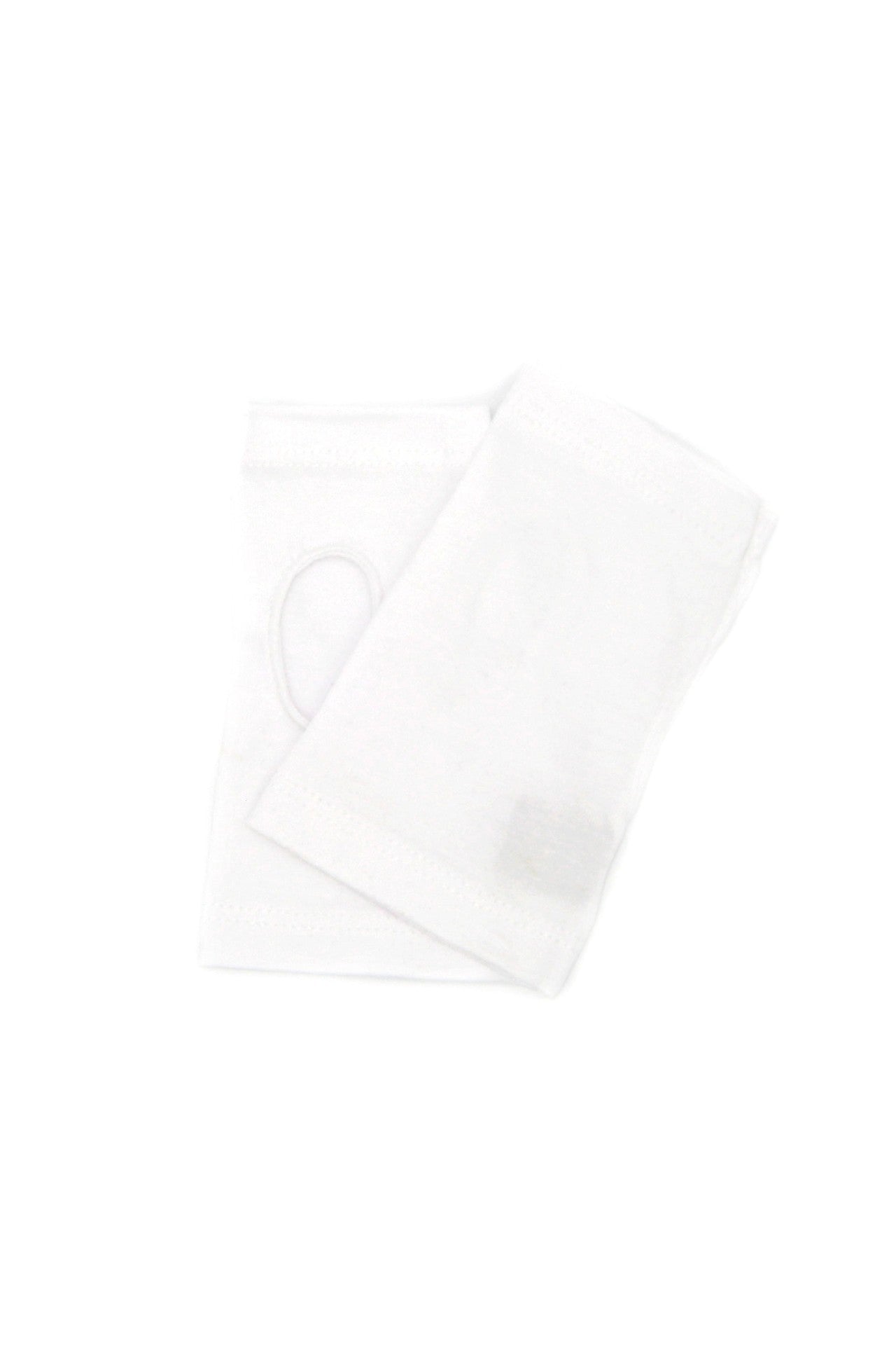 Guanto Manicotto in Cotone - Bianco