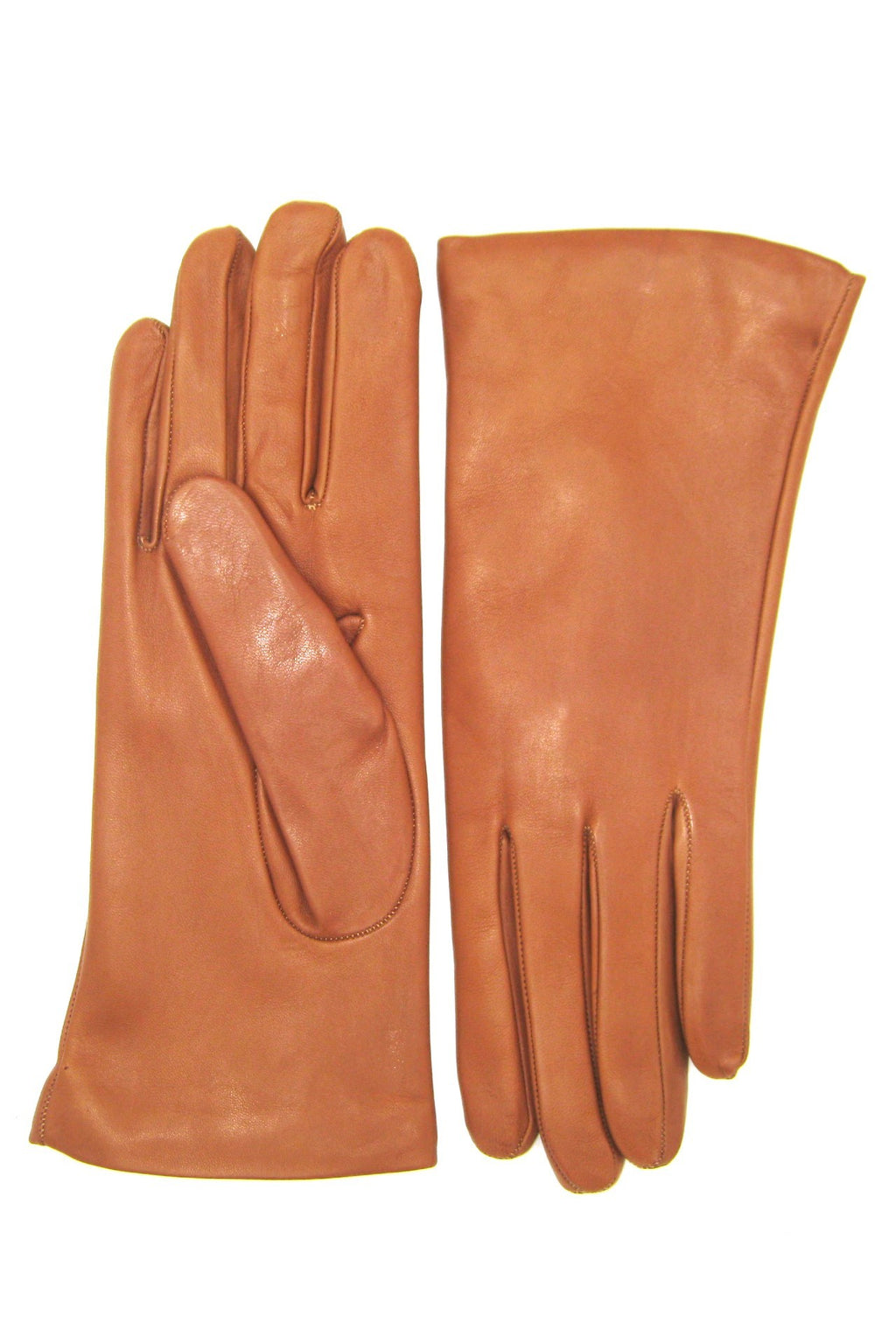 Guanto Nappa foderato cashmere - Tan