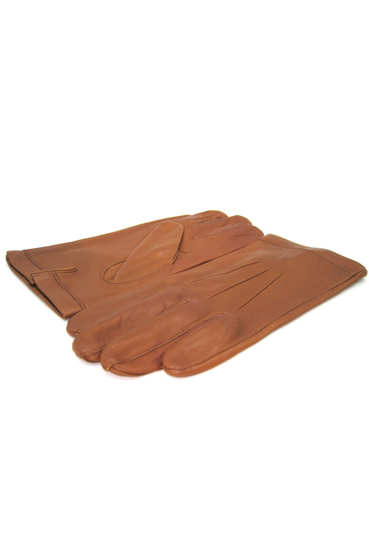 Guanto in Nappa foderato seta - Tan