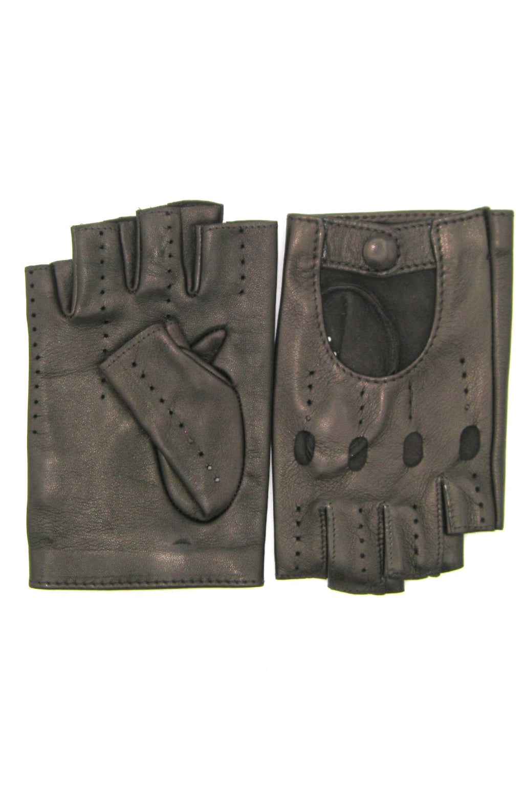 guanto nappa guida mezze dita - T.Moro