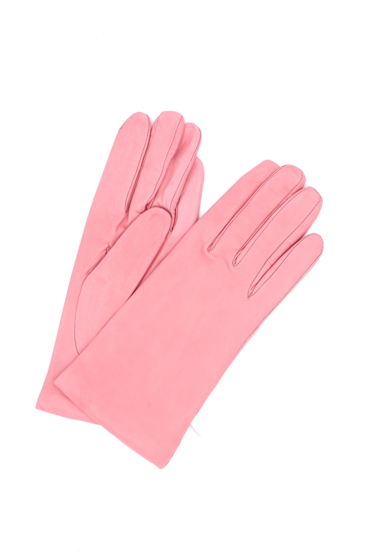 Guanto Nappa foderato cashmere - Bubble gum