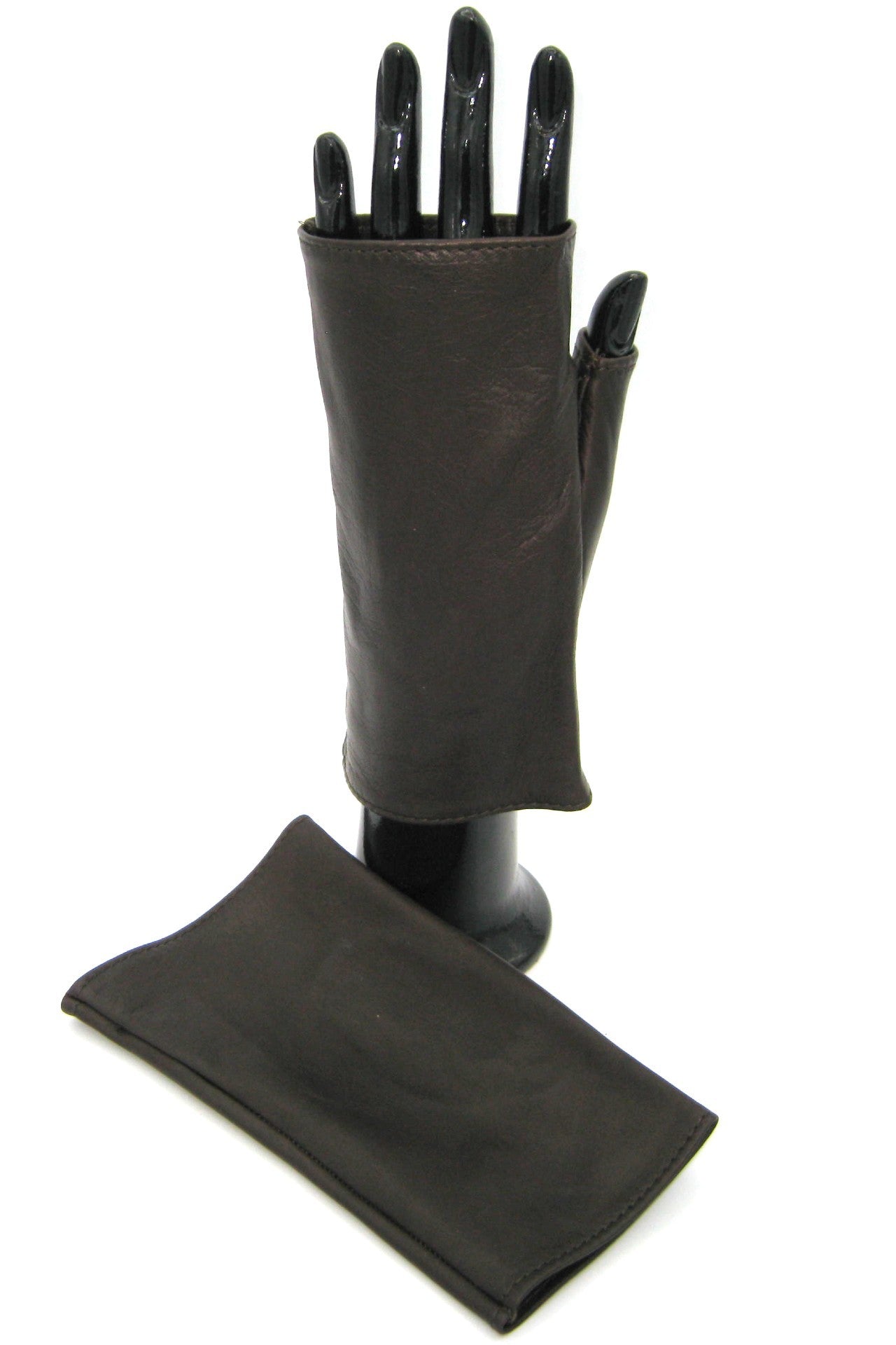 Manicotto in Nappa 2bt foderato seta - T.Moro