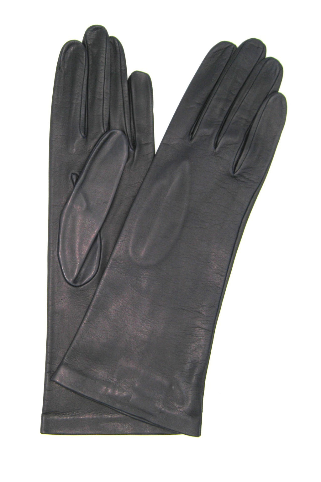 Guanto Nappa foderato seta - Navy