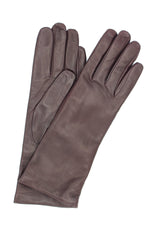 Guanto nappa foderato cashmere 4 bt - Bordeaux