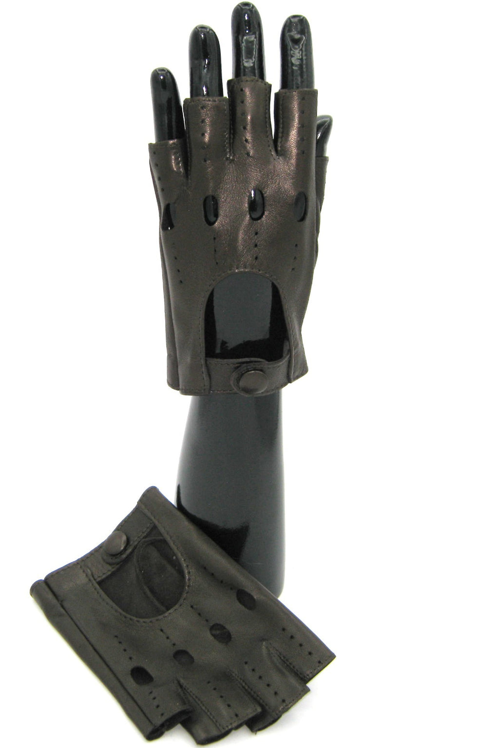 guanto nappa guida mezze dita - T.Moro