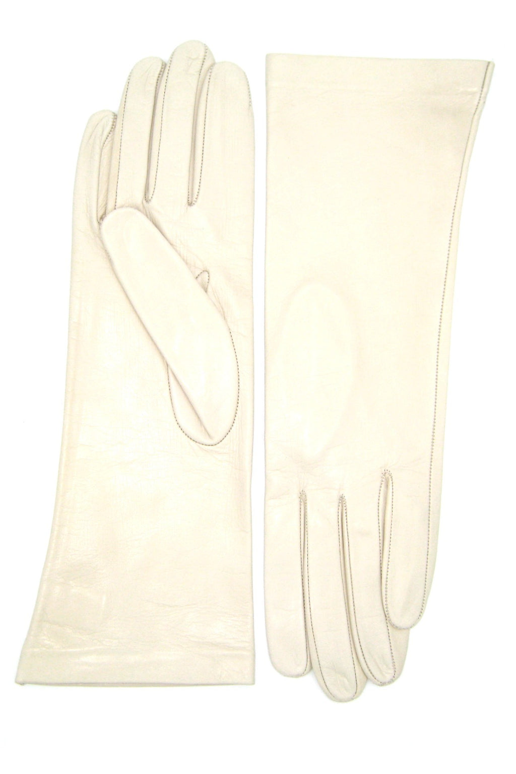 Guanto Nappa foderato seta - Panna