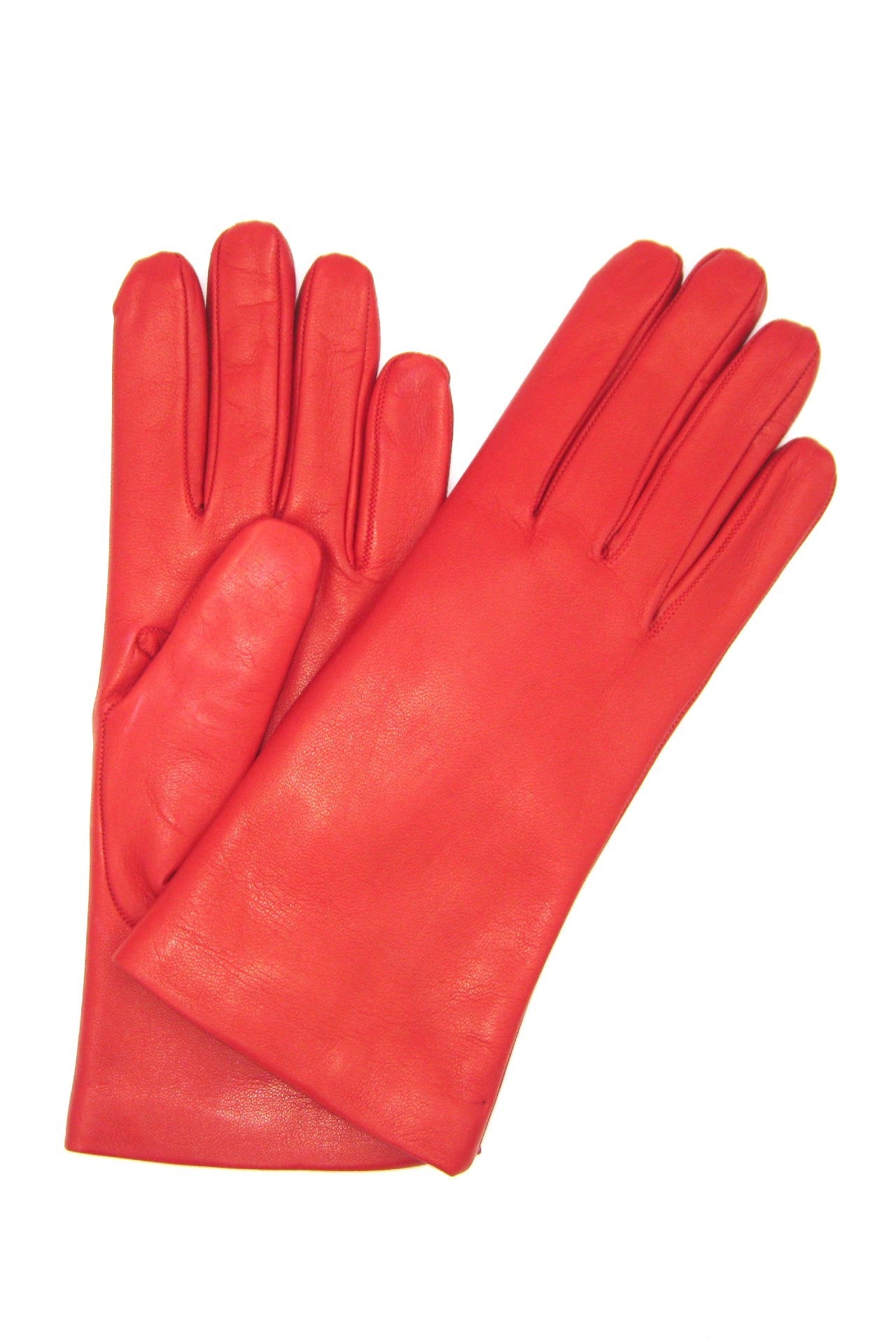 Guanto Nappa foderato Lapin - Rosso