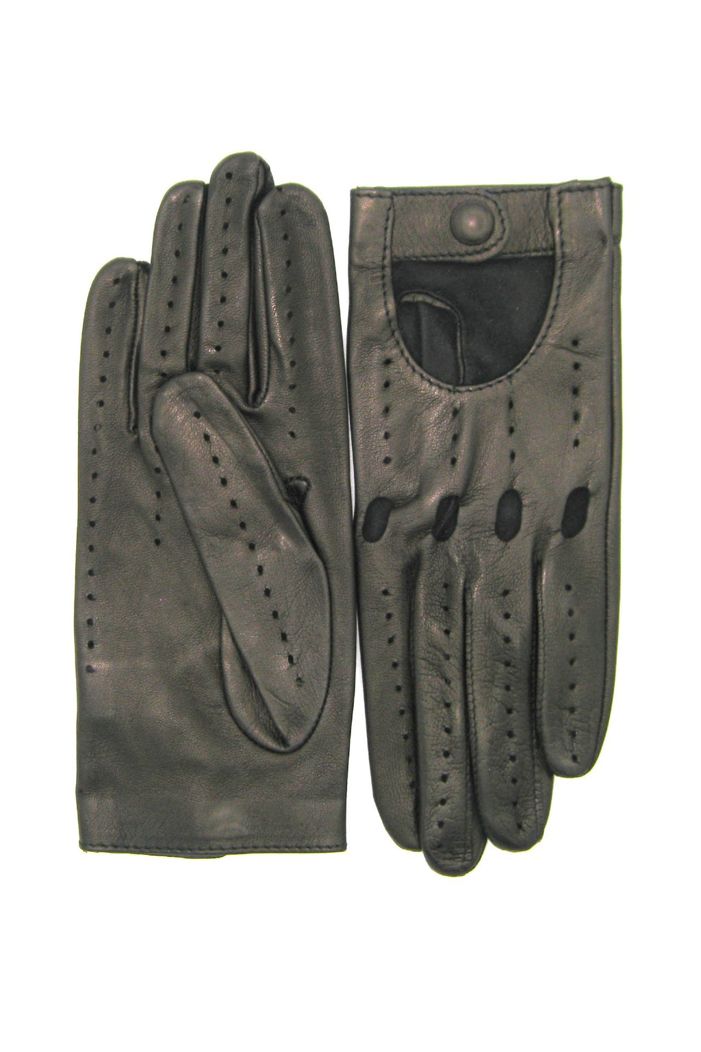 Guanto Guida sfoderato dita intere - Nero