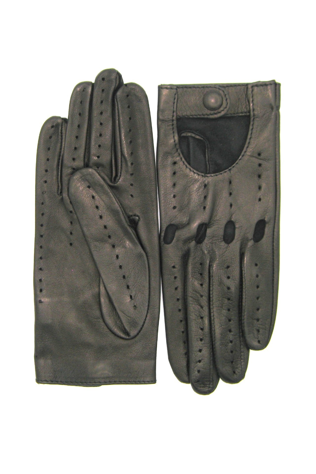 Guanto Guida sfoderato dita intere - Nero