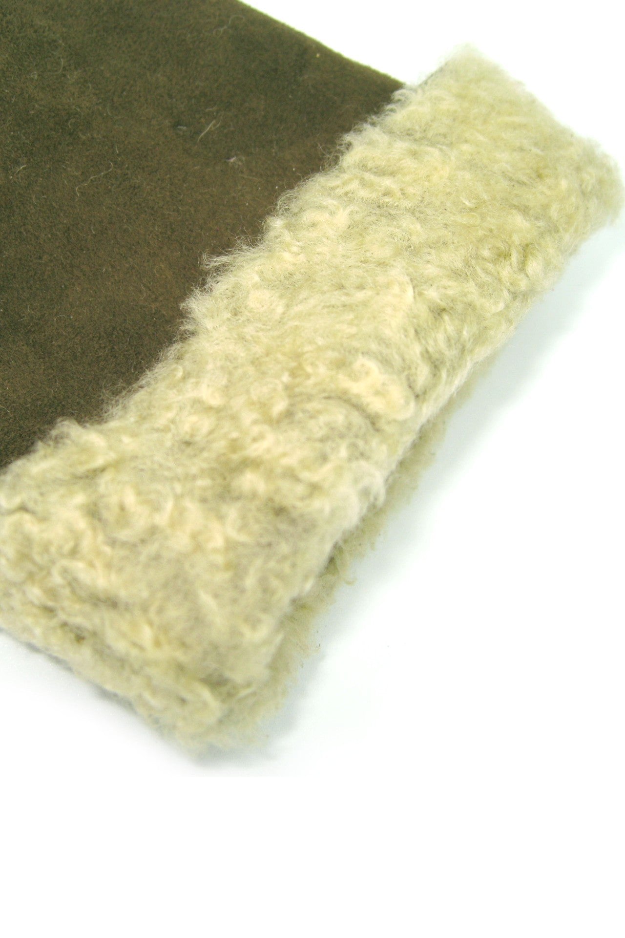 Guanto Montone cucito a mano - Loden