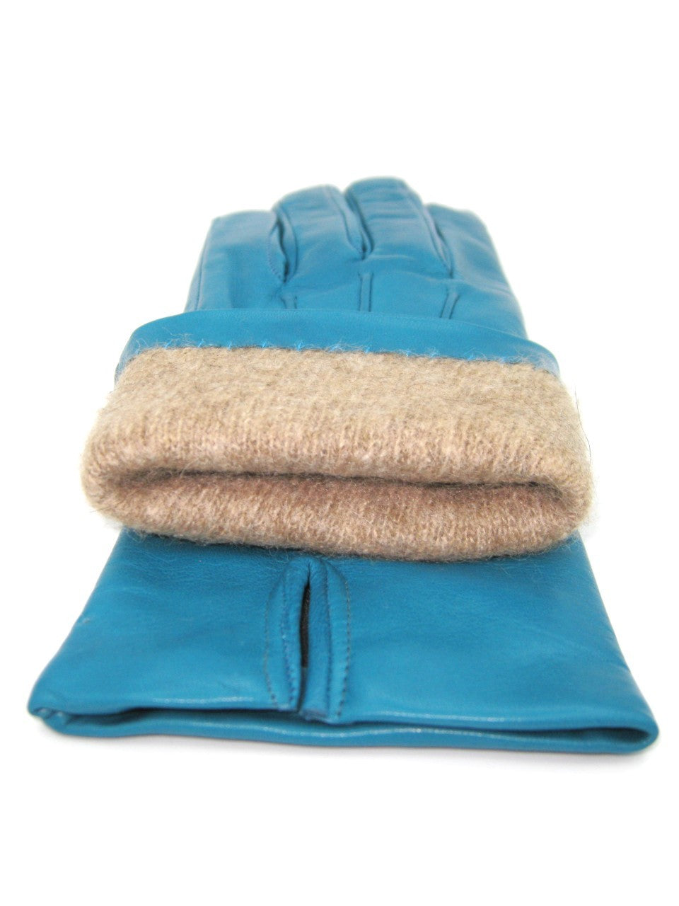 2bt Kid Gloves with 3 Cords, Cashmere Lining - Avion