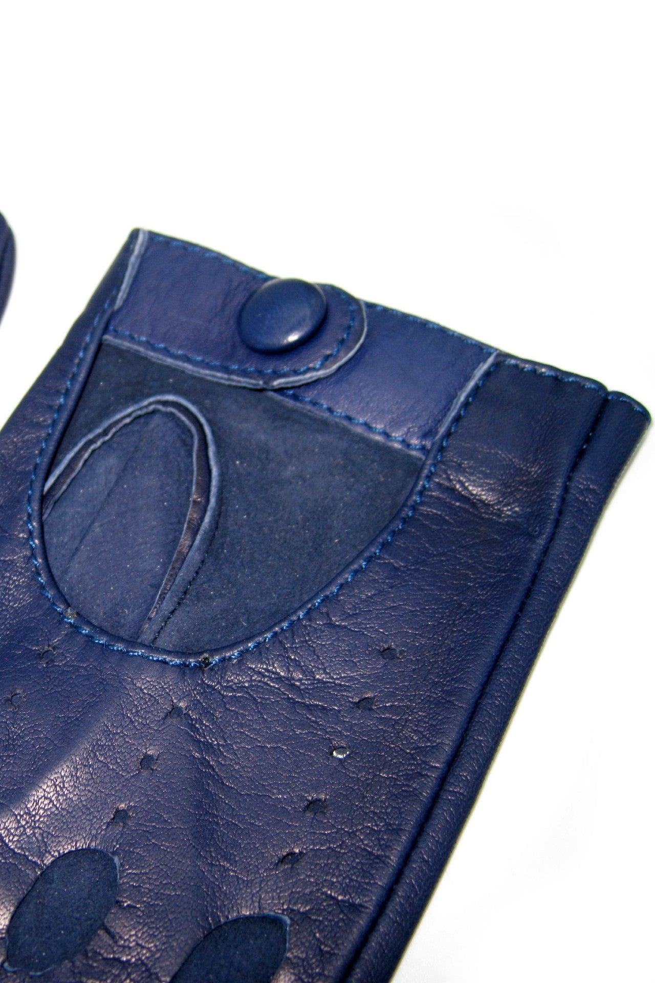 Guanto Guida sfoderato dita intere - Navy